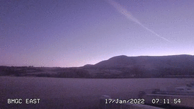 time-lapse clip preview Frost chases shad...