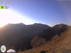 time-lapse clip preview Monte Zeda volpe ...
