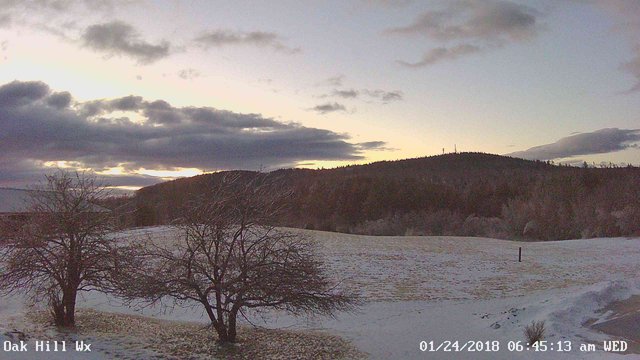time-lapse frame, Winter_sunrise webcam