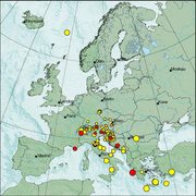 Erdbeben Europa animated GIF