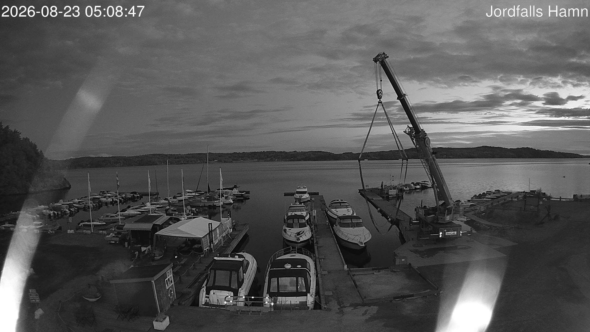 Webcam Jordfall, Uddevalla, Bohuslän, Schweden