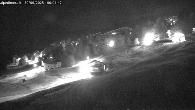 time-lapse frame, Alpe di Mera - Paese webcam