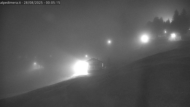 time-lapse frame, Alpe di Mera - Paese webcam