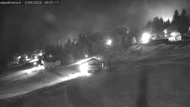 time-lapse frame, Alpe di Mera - Paese webcam