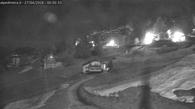 time-lapse frame, Alpe di Mera - Paese webcam
