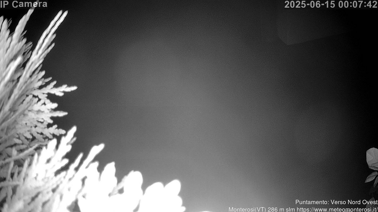 time-lapse frame, Monterosi 2 webcam