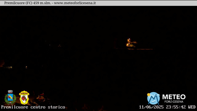 time-lapse frame, Premilcuore webcam