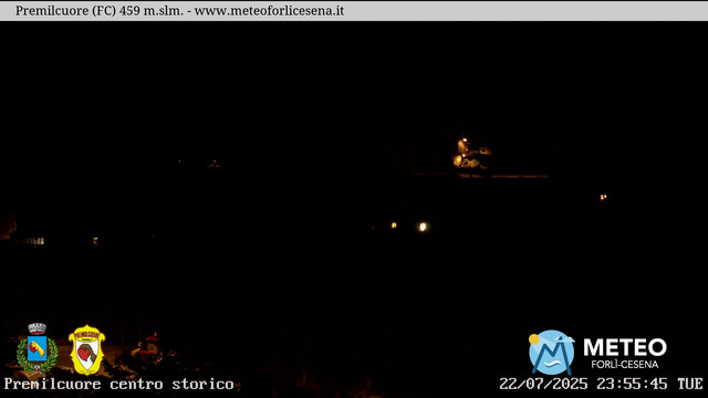 time-lapse frame, Premilcuore webcam