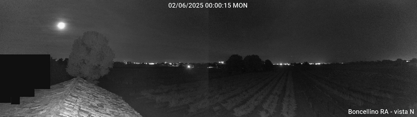 time-lapse frame, Boncellino Nord webcam