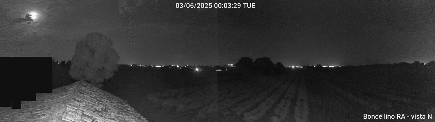 time-lapse frame, Boncellino Nord webcam