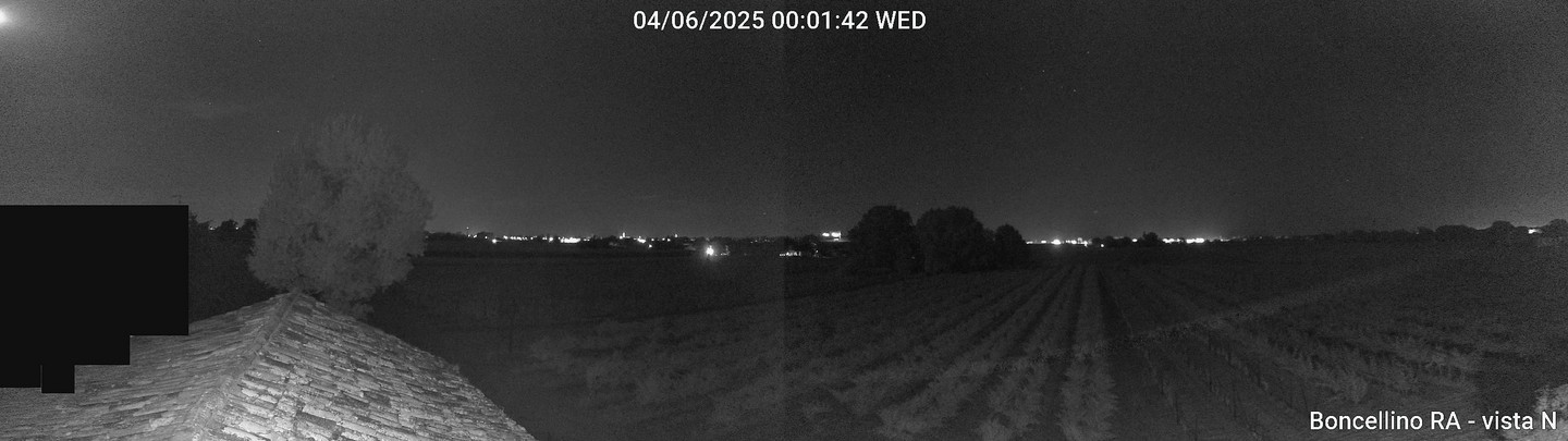 time-lapse frame, Boncellino Nord webcam