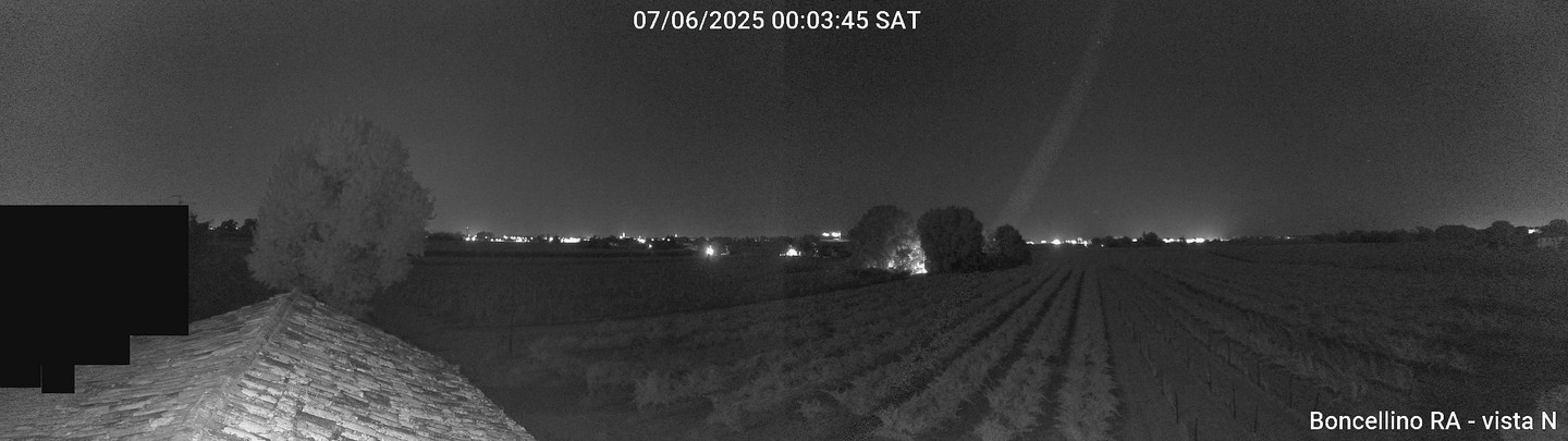 time-lapse frame, Boncellino Nord webcam