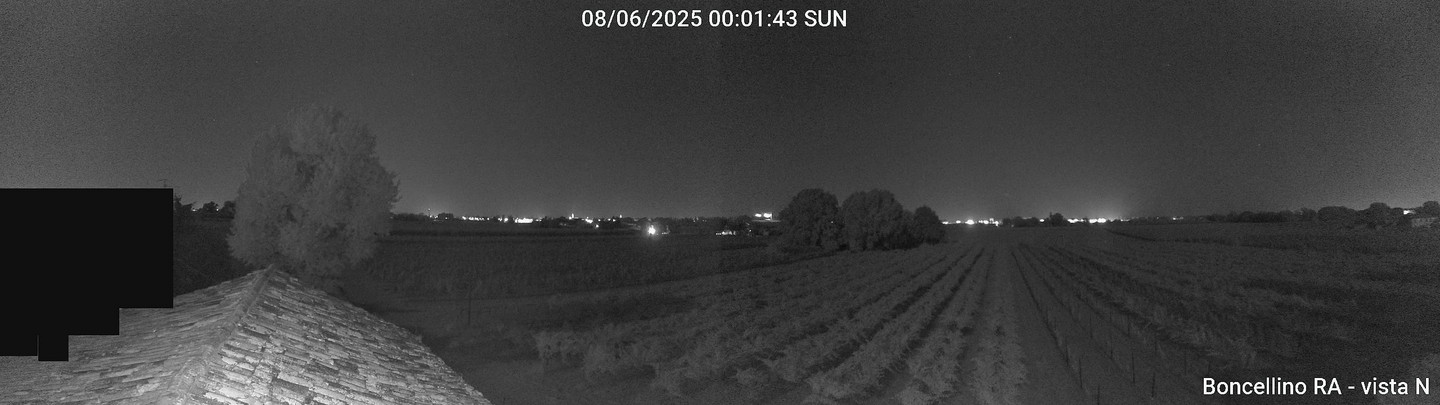 time-lapse frame, Boncellino Nord webcam