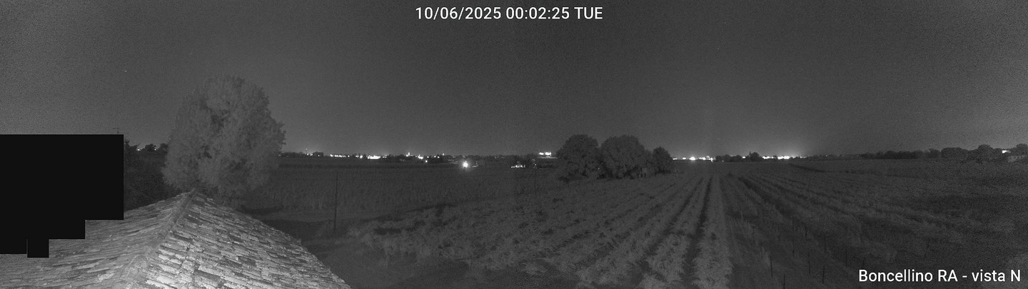 time-lapse frame, Boncellino Nord webcam