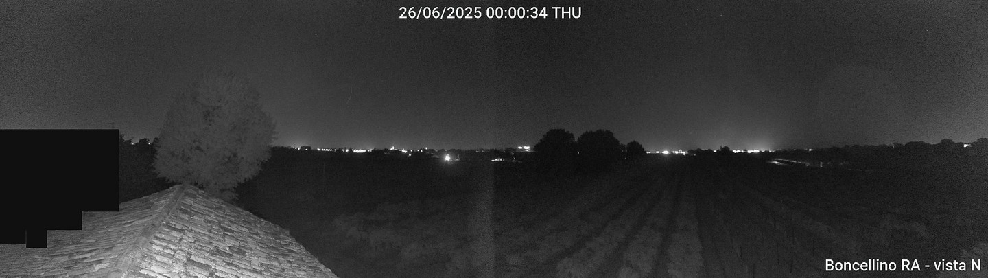 time-lapse frame, Boncellino Nord webcam