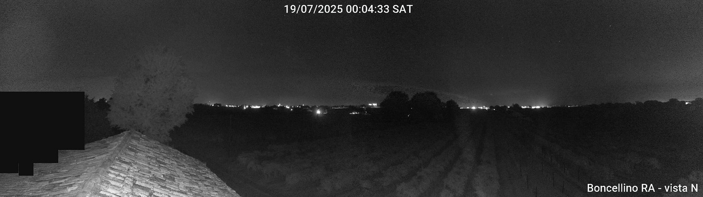 time-lapse frame, Boncellino Nord webcam