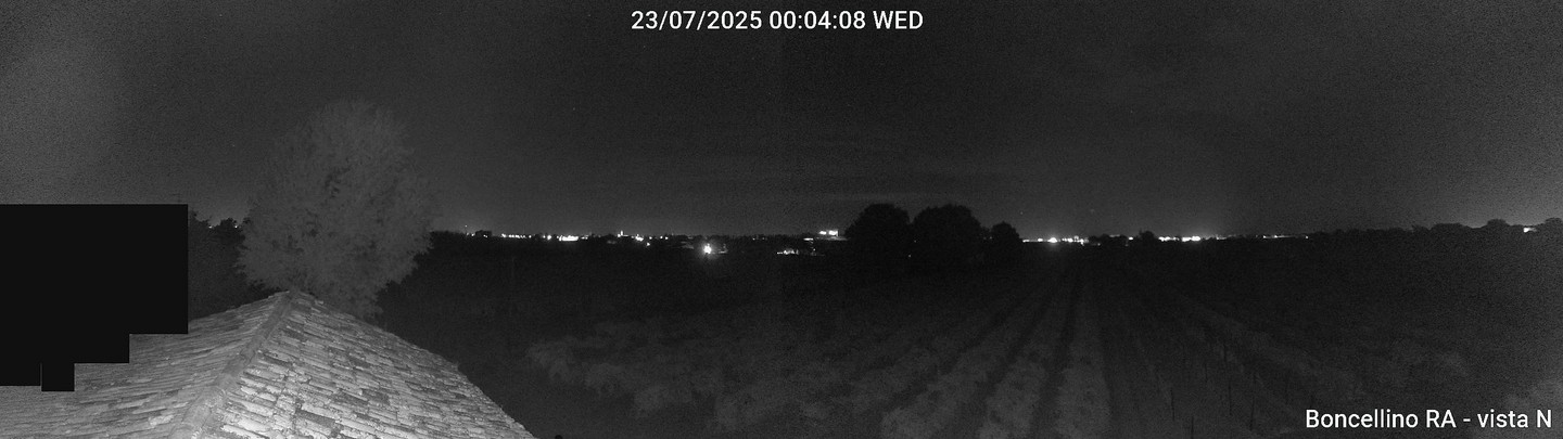 time-lapse frame, Boncellino Nord webcam