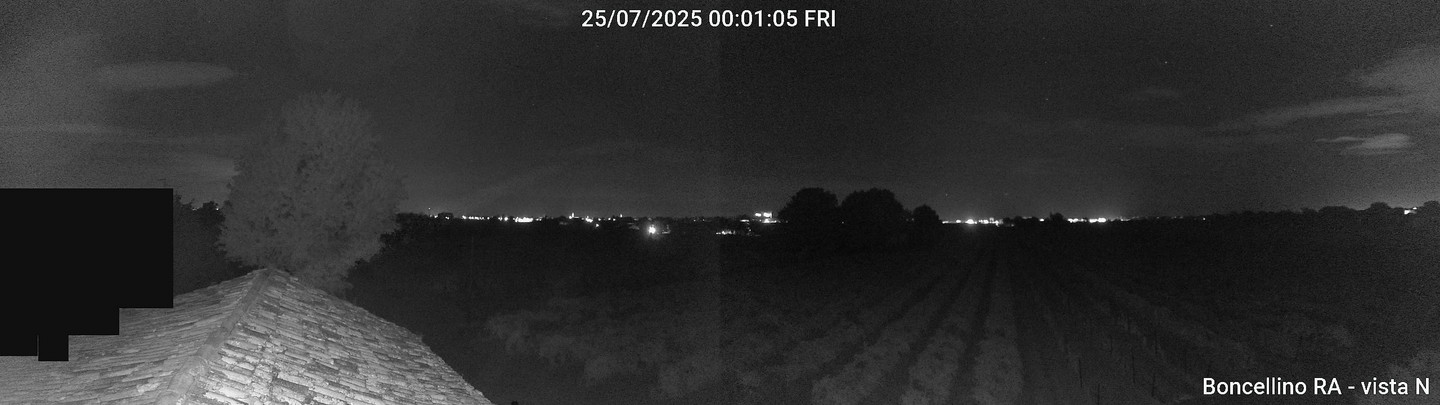 time-lapse frame, Boncellino Nord webcam