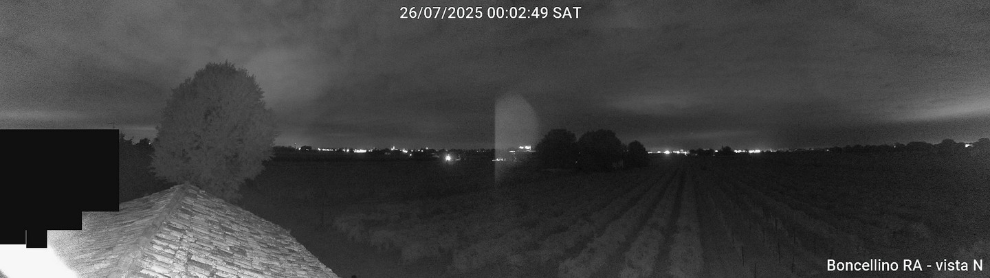 time-lapse frame, Boncellino Nord webcam