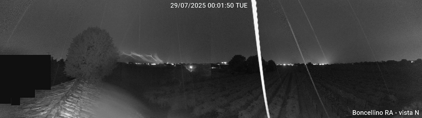 time-lapse frame, Boncellino Nord webcam