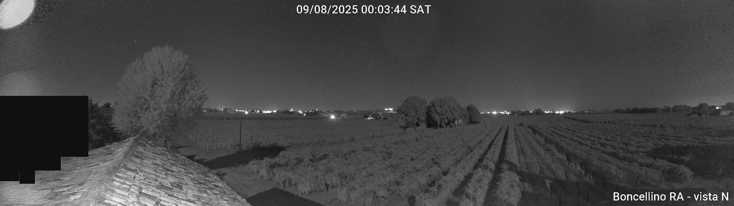 time-lapse frame, Boncellino Nord webcam