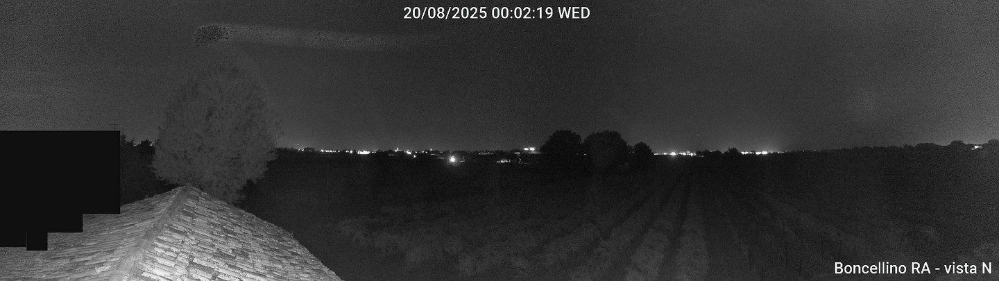 time-lapse frame, Boncellino Nord webcam