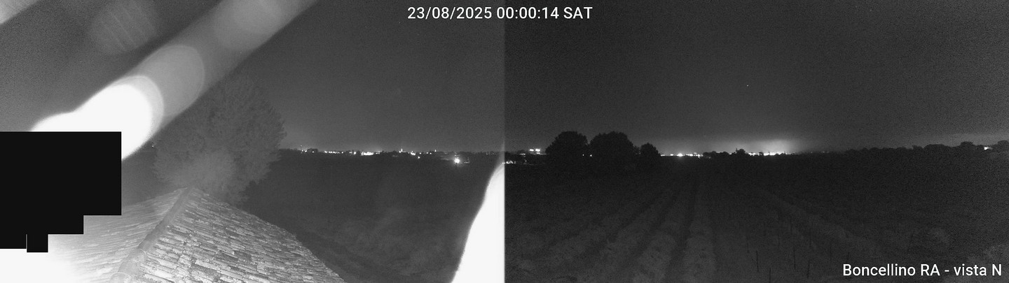 time-lapse frame, Boncellino Nord webcam