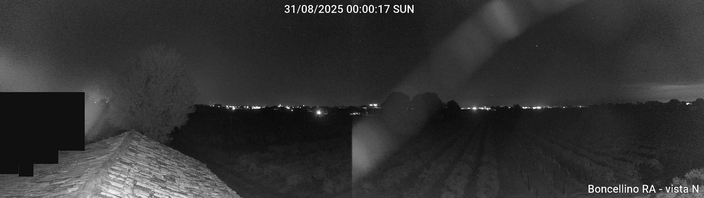 time-lapse frame, Boncellino Nord webcam