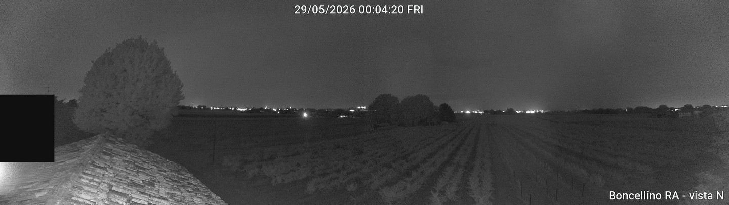 time-lapse frame, Boncellino Nord webcam