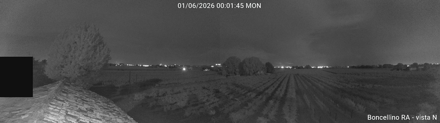 time-lapse frame, Boncellino Nord webcam