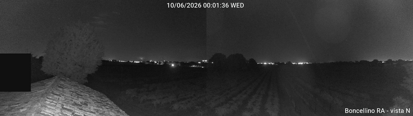 time-lapse frame, Boncellino Nord webcam