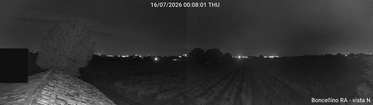 time-lapse frame, Boncellino Nord webcam