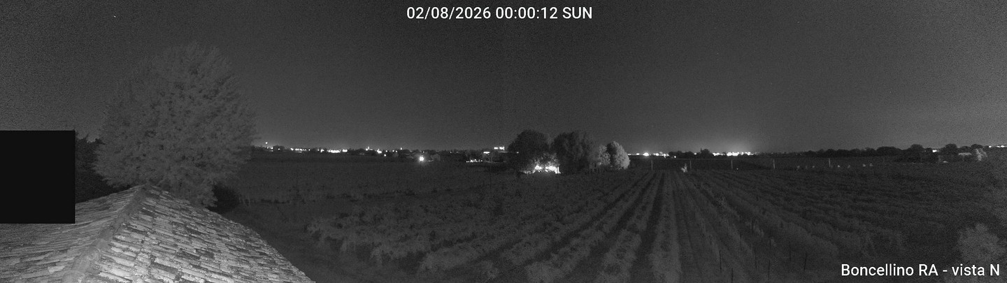time-lapse frame, Boncellino Nord webcam