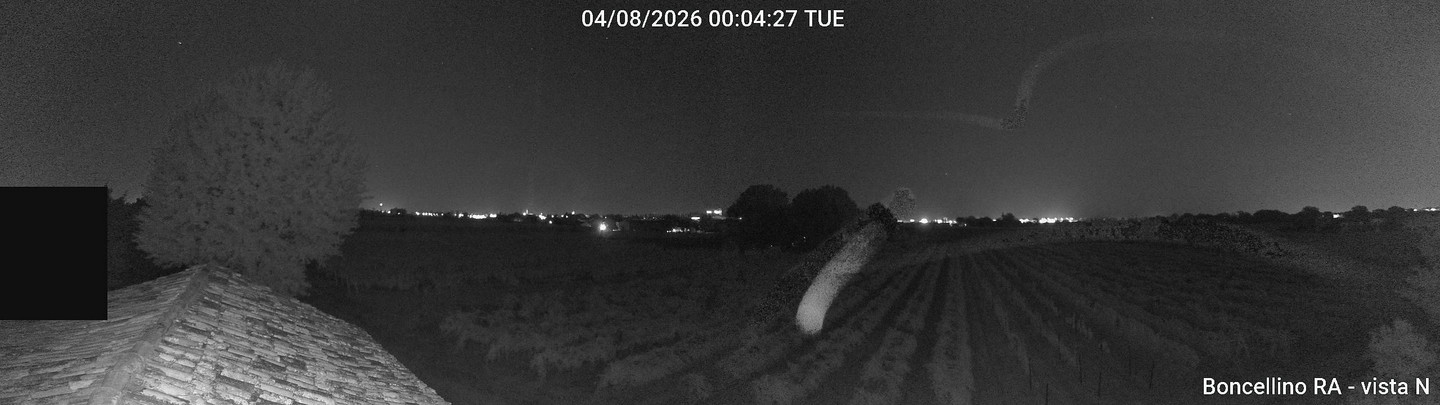 time-lapse frame, Boncellino Nord webcam