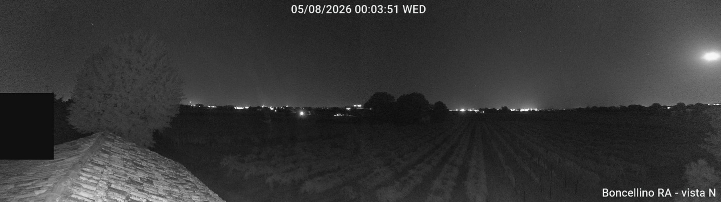 time-lapse frame, Boncellino Nord webcam