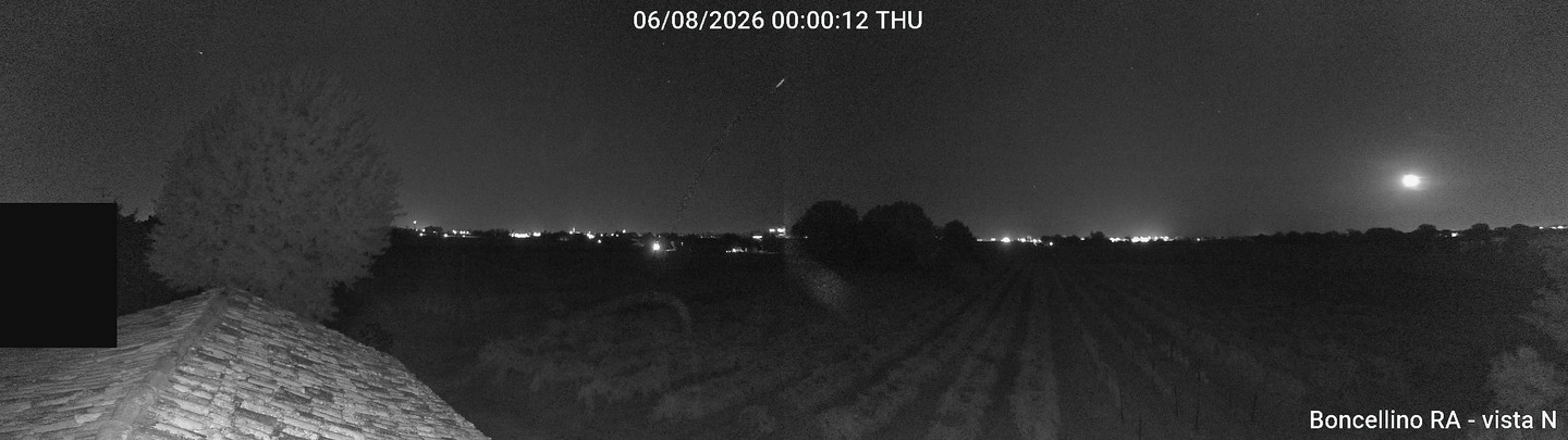 time-lapse frame, Boncellino Nord webcam