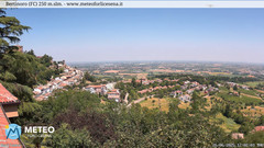 view from Bertinoro on 2025-06-26