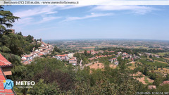 view from Bertinoro on 2025-07-19