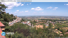 view from Bertinoro on 2025-07-21