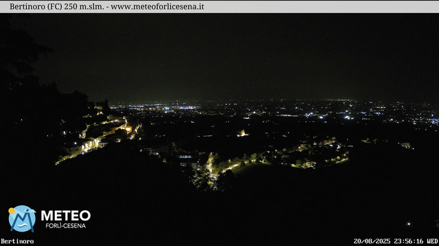 time-lapse frame, Bertinoro webcam