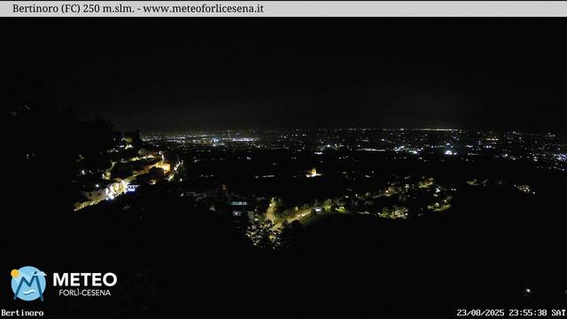 time-lapse frame, Bertinoro webcam