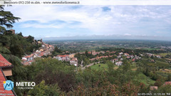 view from Bertinoro on 2025-09-02