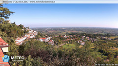 view from Bertinoro on 2025-09-04