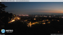 view from Bertinoro on 2025-09-06