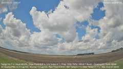 view from Carstairs Sky Cam on 2025-05-13