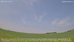 view from Carstairs Sky Cam on 2025-06-24