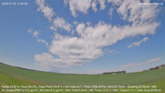 view from Carstairs Sky Cam on 2025-07-03