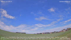 view from Carstairs Sky Cam on 2025-07-13