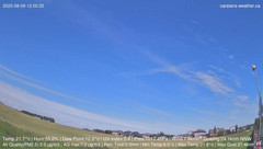 view from Carstairs Sky Cam on 2025-08-09