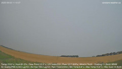 view from Carstairs Sky Cam on 2025-09-03